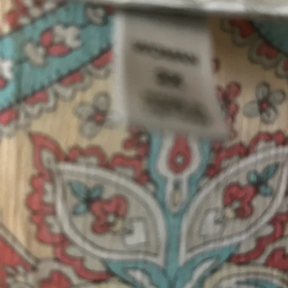 Dress Barn Multicolor Paisley Blouse - Picture 7 of 10